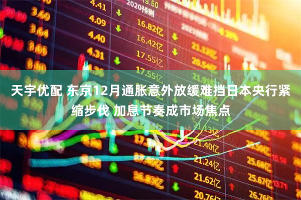 天宇优配 东京12月通胀意外放缓难挡日本央行紧缩步伐 加息节奏成市场焦点