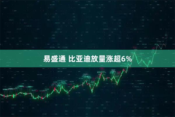 易盛通 比亚迪放量涨超6%